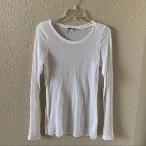 Hard Tail Forever White Mesh Long Sleeve